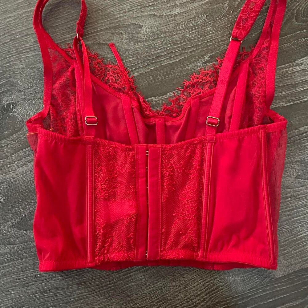 Victoria-s-secret Women's Red Corset - Picture 2 of 6